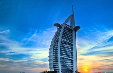 برج العرب دبی؛ یکی از هتل‌های لوکس دنیا/عکس