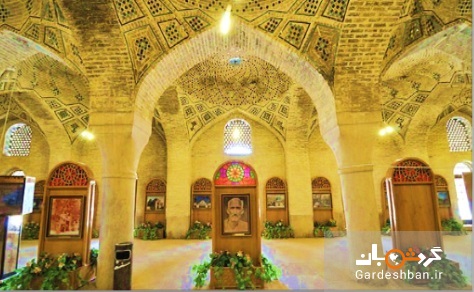 مسجد نصیرالملک شیراز، مسجدی از نور و رنگ +عکس