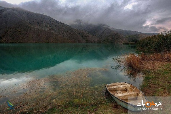 دریاچه ولشت از دیدن یهای شمال ایران در مرزن آباد/عکس