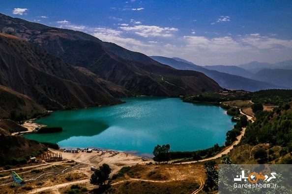 دریاچه ولشت از دیدن یهای شمال ایران در مرزن آباد/عکس