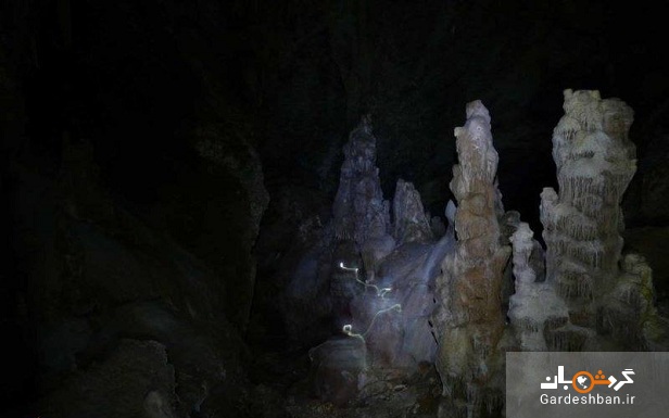 غار شگفت انگیز بورنیک در فیروزکوه+تصاویر