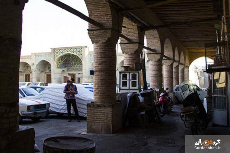 کاروانسرای قاجاری دخان در بافت قدیمی زنجان+عکس