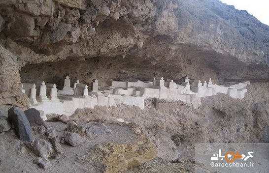 عجیب ترین قبرستان های ایران در میرجاوه+تصاویر