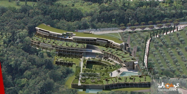 افتتاح یک هتل جدید و خیره‌کننده در سواحل دریاچه Garda در ایتالیا تا پائیز سال 2020