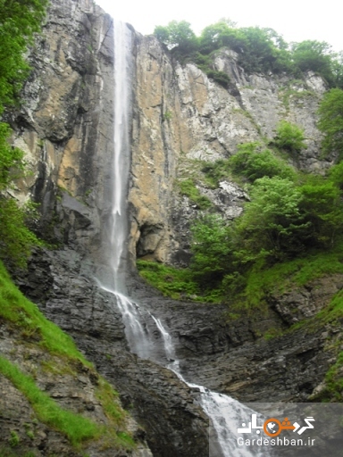 آبشار لاتون؛ مرتفع ترین آبشار ایران در آستارا+تصاویر