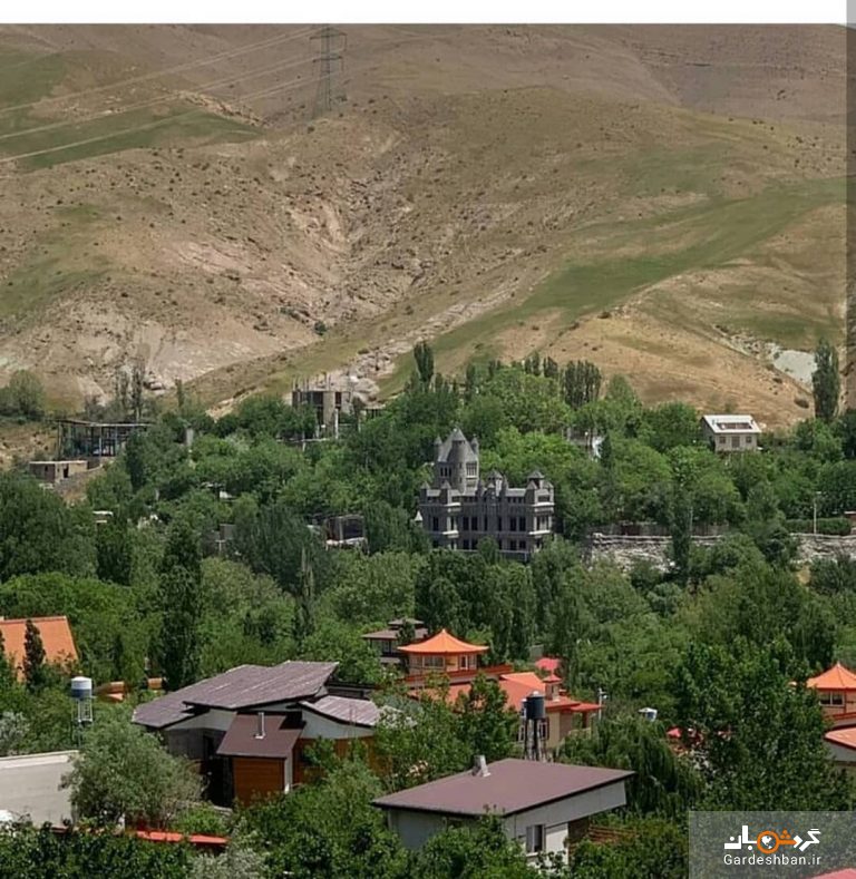 قلعه اسرار آمیز برغان در روستای آغشت از توابع تهران/تصاویر