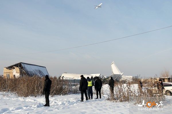 سقوط هواپیمای مسافربری در قزاقستان با ۱۰۰ سرنشین/۱۴ نفر جان باخته و ۳۵ نفر نیز شدیدا مجروح شدند
