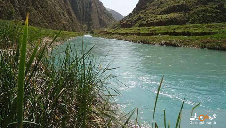 رودخانه پر آب شاه بهرام در کهکیلویه و بویر احمد/عکس