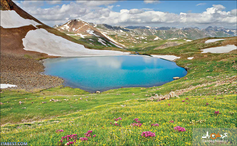 دریاچه‌ کوه‌ گل‌ از مناطق زیبای گردشگری