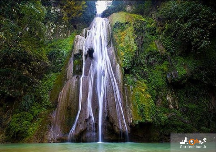 آبشار لوه در گلستان؛ آبشاری در قلب بهشت/عکس