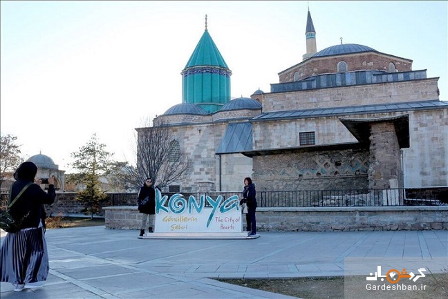 رکورد بازدیدکننده از موزه مولانا در قونیه ترکیه شکسته شد