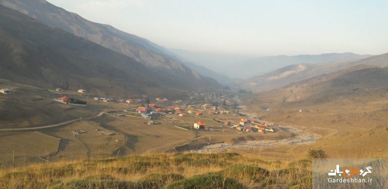 روستای خوش آب و هوای چرات از مناطق ییلاقی سوادکوه/عکس