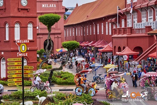 دیدنی های مالاکا؛ شهر قرمز مالزی+عکس