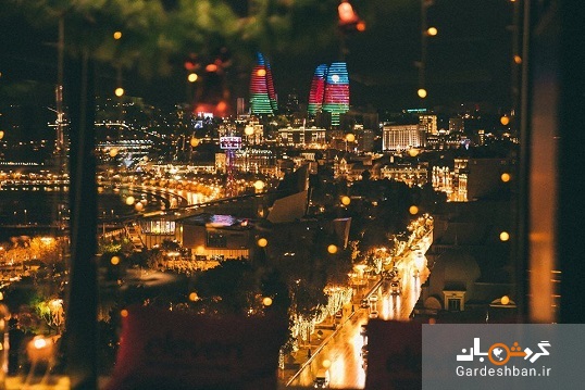 برج تلویزیون باکو +عکس