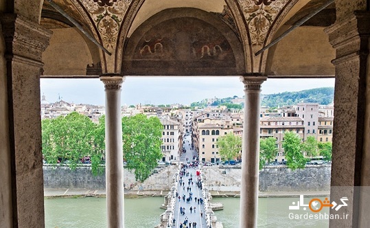 قلعه تاریخی سنت آنجلو در رم+تصاویر