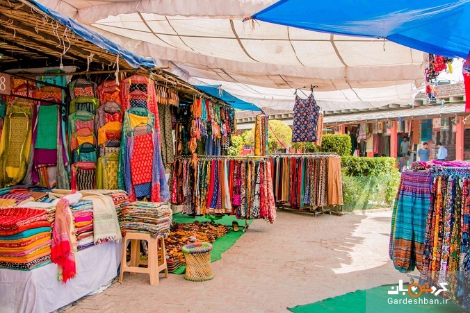 بازار دیلی هات از مراکز خرید روباز و مهم در هند/عکس