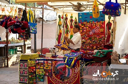 بازار دیلی هات از مراکز خرید روباز و مهم در هند/عکس