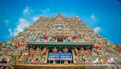 معبد میناکشی در شهر باستانی مادورای هند+عکس