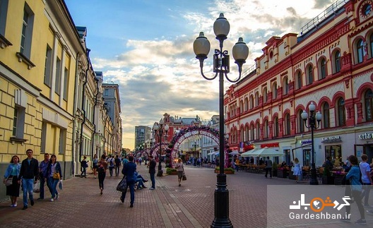 خیابان آربات؛از قدیمی‌ترین و مشهورترین خیابان‌های مسکو