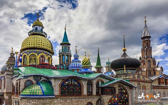 معبد جالب تمام ادیان در کازان روسیه/عکس