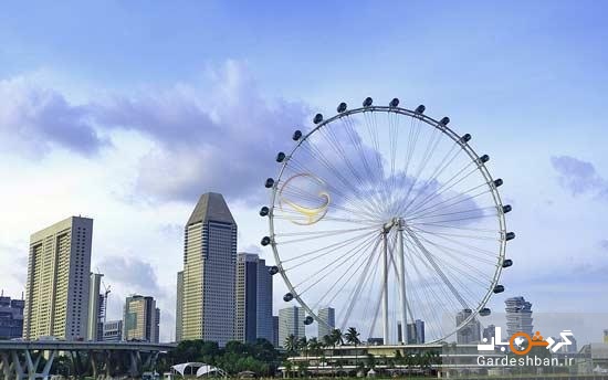 چرخ و فلک فلایر سنگاپور؛بلندترین چرخ و فلک آسیا+عکس