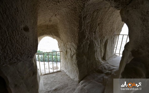 غار خربس؛ از جاذبه های باستانی قشم+تصاویر