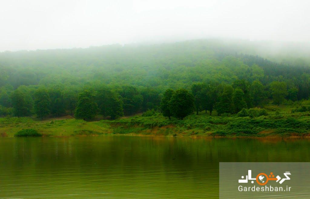 دریاچه زیبای توشن در نزدیکی گرگان/عکس