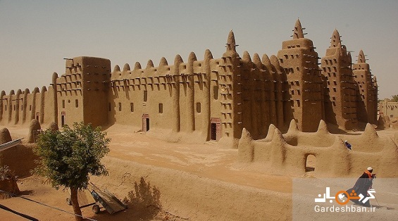 شهر 800 ساله جنه در صحرای آفریقا/عکس