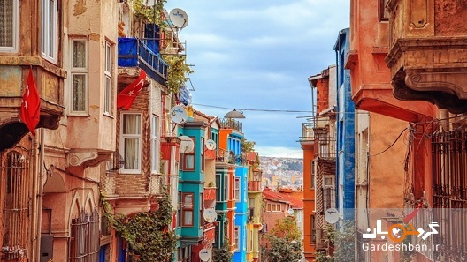 محله رنگارنگ بالات از دیدنی های استانبول/عکس