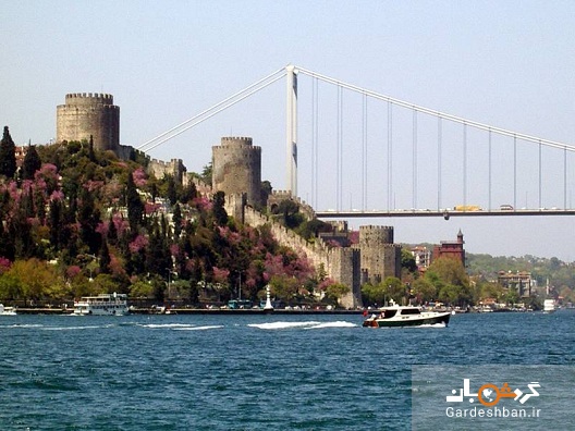 قلعه روملی حصار استانبول در تنگه بسفر+عکس