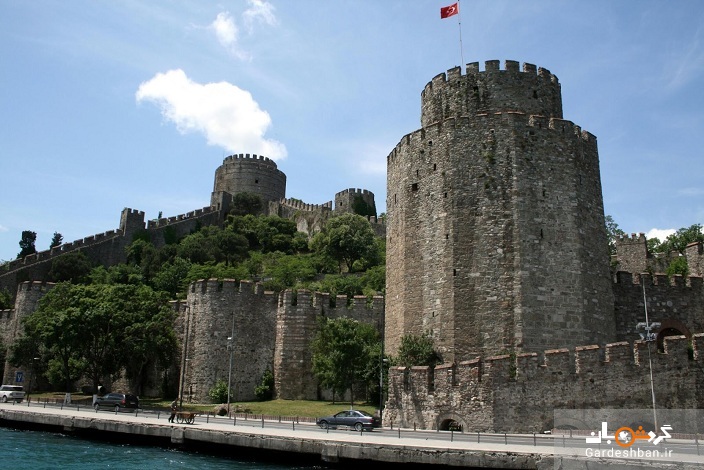 قلعه روملی حصار استانبول در تنگه بسفر+عکس