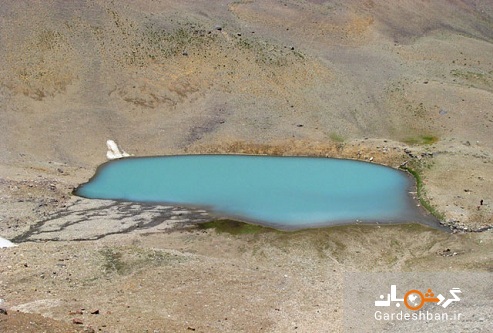 دریاچه زیبای حصارچال در جاده چالوس/عکس