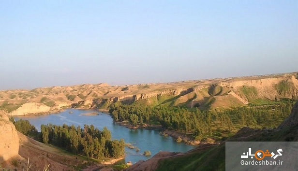 دریاچه سیل بند چاه ماری در استان خوزستان/عکس