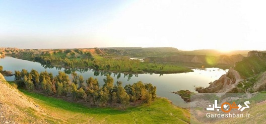 دریاچه سیل بند چاه ماری در استان خوزستان/عکس
