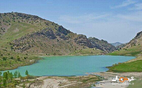 دریاچه برم سبز؛ طبیعتی زیبا در استان کهگیلویه و بویراحمد/عکس