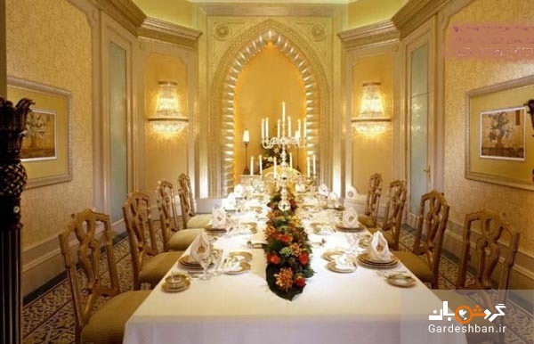 هتل 7 ستاره قصر امارات/اقامتی لوکس همراه با گردش با اتومبیل و جت شخصی