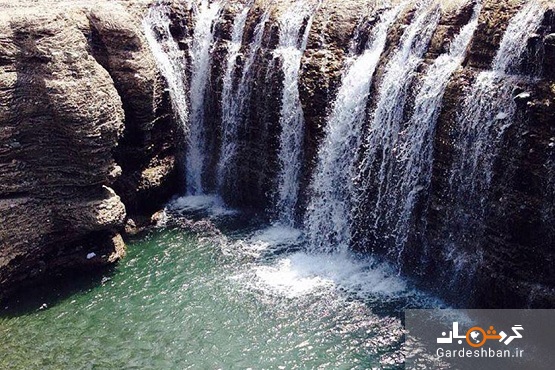 آبشار اسفند یا پورا؛از مناطق بکر سیستان و بلوچستان/عکس