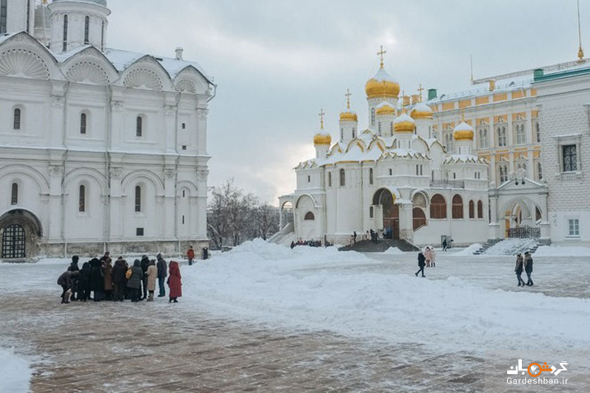 سفر به مسکو و تماشای مناطق دیدنی کرملین+تصاویر
