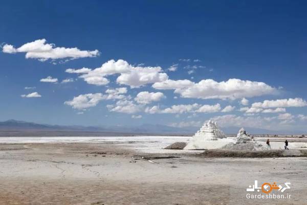 دریاچه نمک چاکا؛از جاذبه های گرشگری چین/عکس