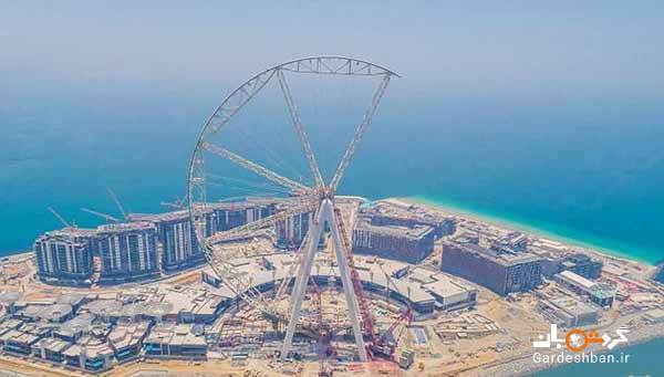 بزرگترین چرخ و فلک دنیا در دبی+عکس