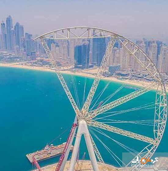 بزرگترین چرخ و فلک دنیا در دبی+عکس