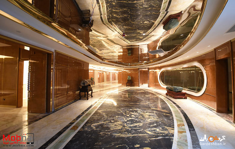 هتلی عجیب به شکل پایگاه بیگانه‌ها در چین +تصاویر
