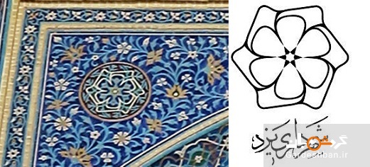 جذابیت کاشی‌های مسجد جامع یزد/ از عکس یادگاری گردشگرها تا لوگوی شهرداری یزد