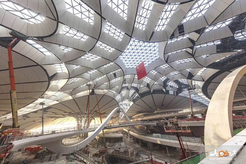 نگاهی به فرودگاه در حال ساخت داکسینگ پکن، بزرگترین فرودگاه جهان + تصاویر