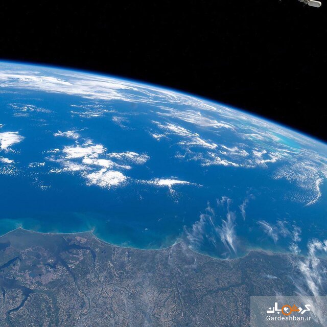 نمایی متفاوت از زمین؛ تصویر روز ناسا