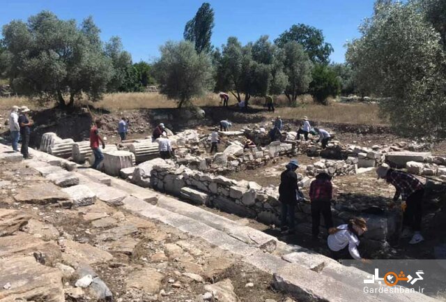 کشف جاده مقدس یونان باستان در ترکیه +عکس