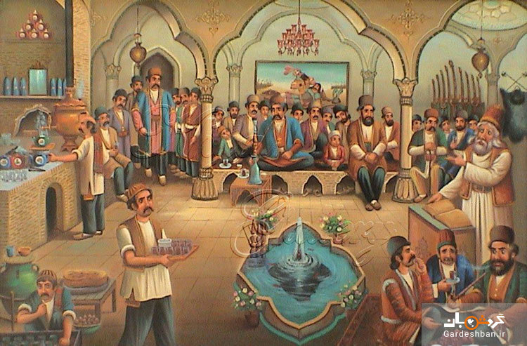 تاریخچه قهوه خانه‌ها در ایران