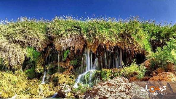 آبشار زیبای فدامی در جنوب ایران/تصاویر