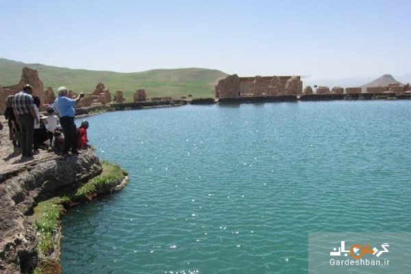 دریاچه‌ای در ایران که احتمالا انگشتر حضرت سلیمان درون آن است! + تصاویر