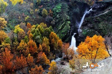 منطقه تفریحی آبشار شلماش در آذربایجان غربی/عکس